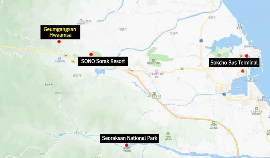 How to Get to Hwaamsa Temple