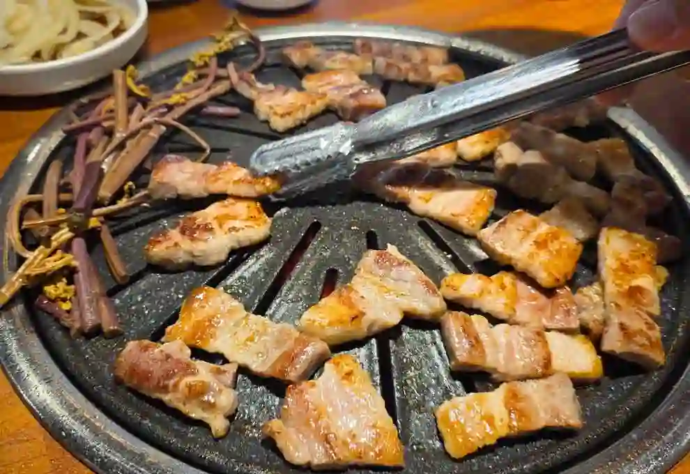 Korean BBQ Samgyeopsal