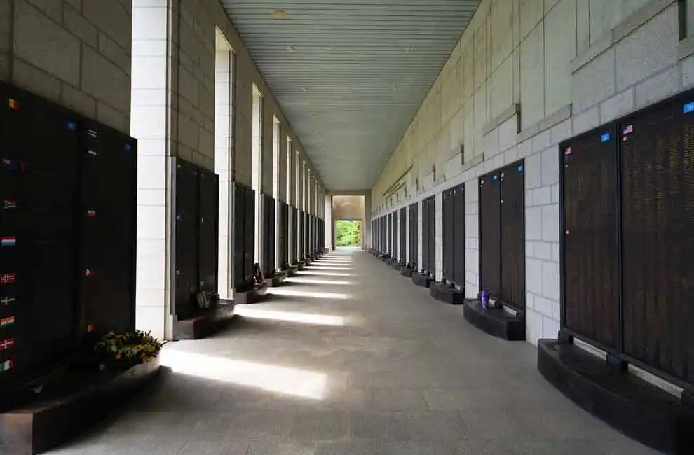 memorial spaces dedicated
