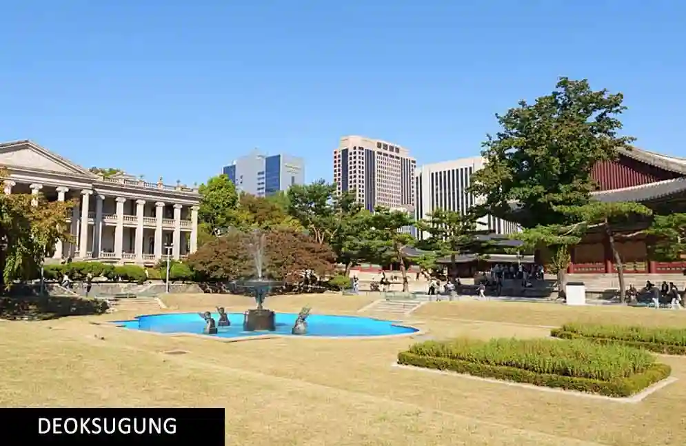 Deoksugung Stone Hall and Junghwajeon Hall