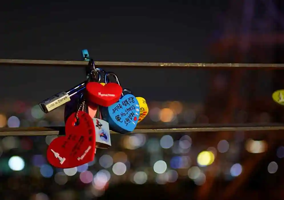 Seoul Tower Love Lock