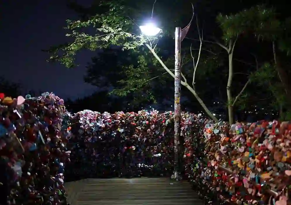 Seoul Tower padlock