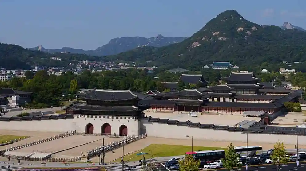 A place where you can enjoy the full view of Gyeongbokgung Palace