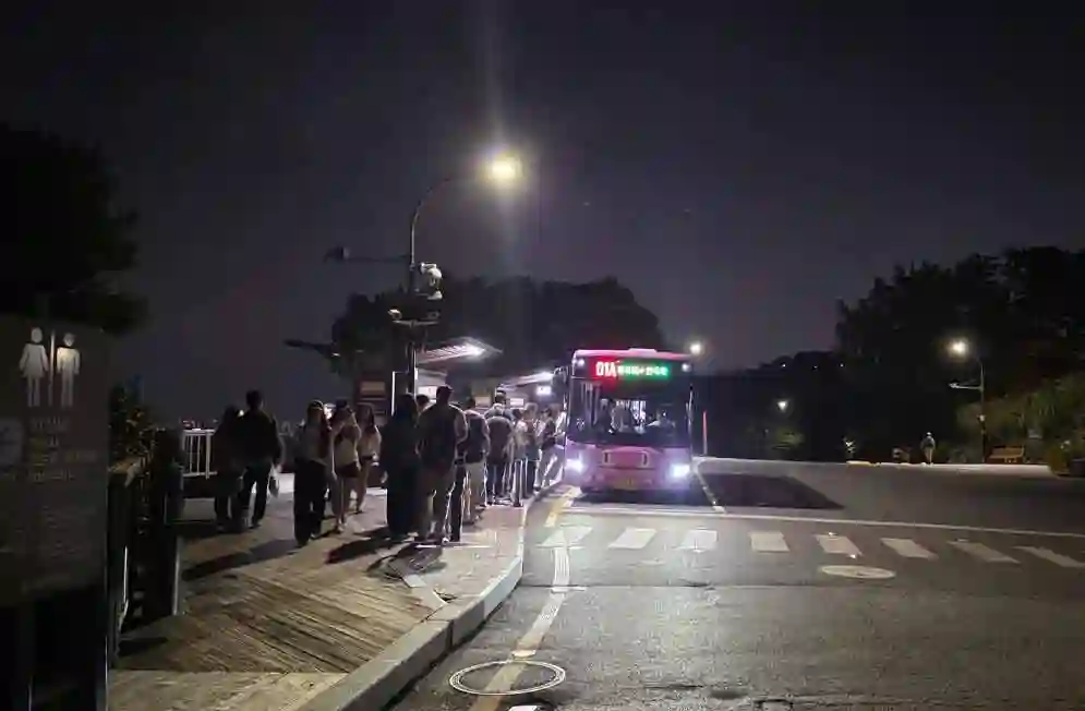 Climb up to Namsan Seoul Tower by hatch bus