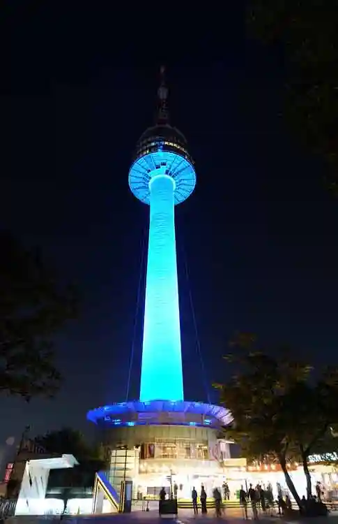 Seoul Tower night view